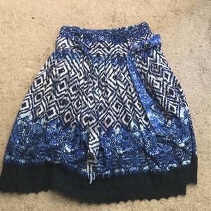 Woman's Blue Skirt Size Small
